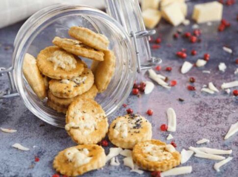 Biscuits Apéritifs au Fromage WW Plat et Recette