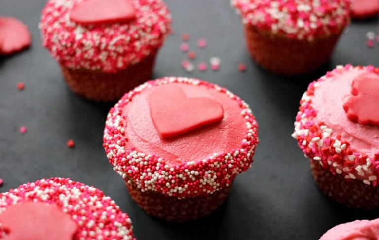 Cupcakes Saint-Valentin au thermomix