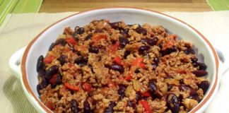 Chili con carne Weight watchers