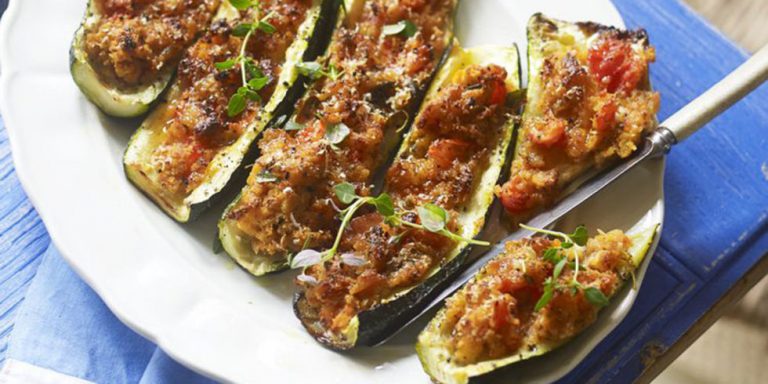 Courgettes farcies légères Weight watchers