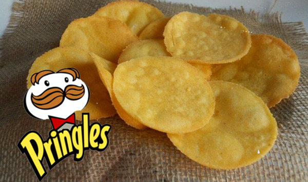 Chips Pringles fait maison avec Thermomix
