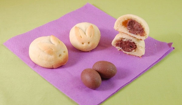 Biscuits lapins au chocolat de Pâques avec Thermomix