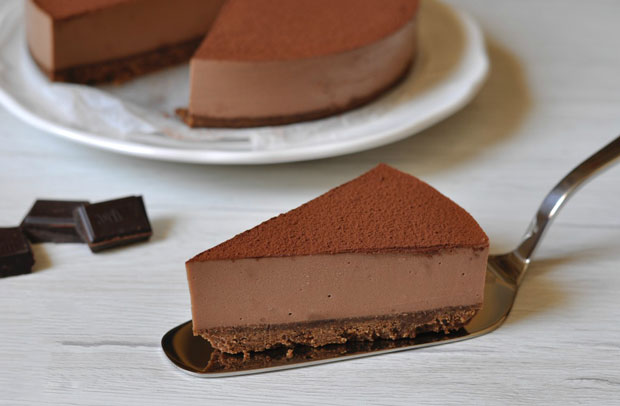 Cheesecake au chocolat noir avec Thermomix