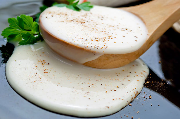 Bechamelle Recette : Béchamel Sans Beurre Avec Thermomix