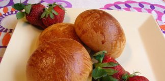 brioches individuelles légères au fromage blanc