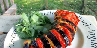 Aubergine gratinée légère