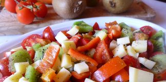 Salade de kiwi et tomate Weight Watchers