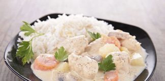 Blanquette de veau légère Weight Watchers