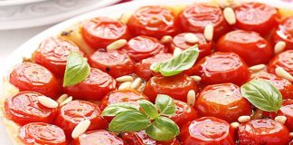 Tarte aux tomates cerises Weight Watchers