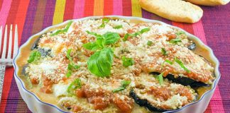 Gratin d'aubergine à la mozzarella Weight Watchers