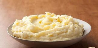 Purée de pomme de terre sans beurre, lait ou crème Weight Watchers