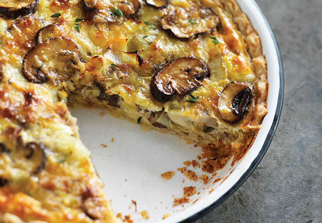 Quiche Forestière Aux Poireaux Léger Recettes Légères