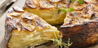 Gâteau invisible aux pommes de terre avec Thermomix , Plat