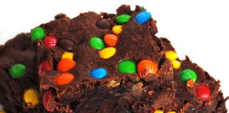 brownies aux M&M's avec Thermomix