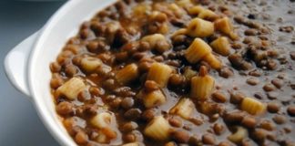 Pâtes aux lentilles au Thermomix