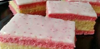 Gâteau napolitain aux fraises avec Thermomix