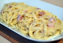 spaghettis à la carbonara au Thermomix