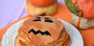 Pancakes à la Citrouille d'Halloween au Thermomix