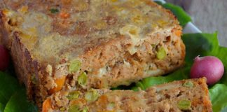 pain de viande aux légumes WW