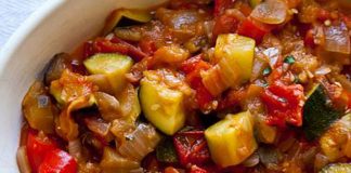 Ratatouille au four à 0 SP