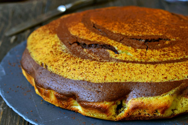 Gateau Marbre A La Ricotta Au Thermomix Plat Et Recette