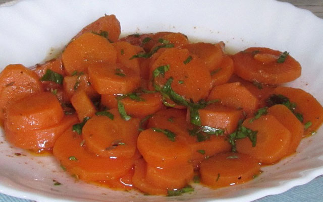 salade de carottes au cumin WW