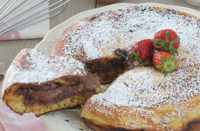 Gateau Pancake Au Nutella Au Thermomix Plat Et Recette