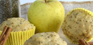 Muffins Légers aux Pommes et aux Graines de pavot WW