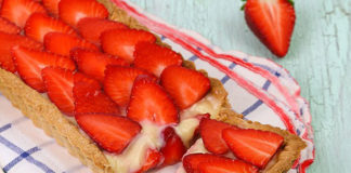 tarte aux fraises et au chocolat blanc au Thermomix