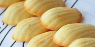 Madeleines Légères Sans Beurre WW