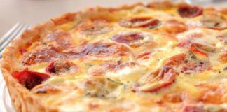 Quiche Légère au thon et Tomates Cerises WW