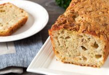 cake léger au jambon et à la moutarde WW