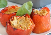 Poivrons Farcis au Thon et Pommes de Terre WW