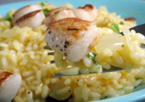 Risotto Léger aux Coquilles Saint-Jacques WW