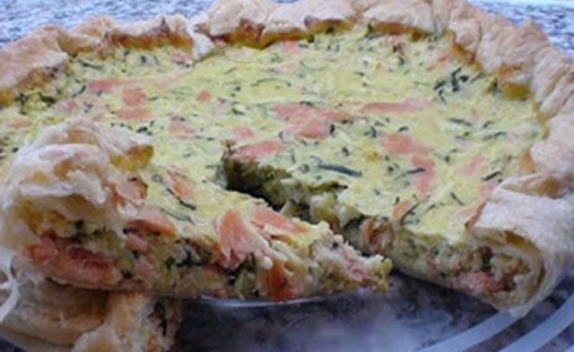 Quiche Legere Aux Deux Saumons Ww Plat Et Recette