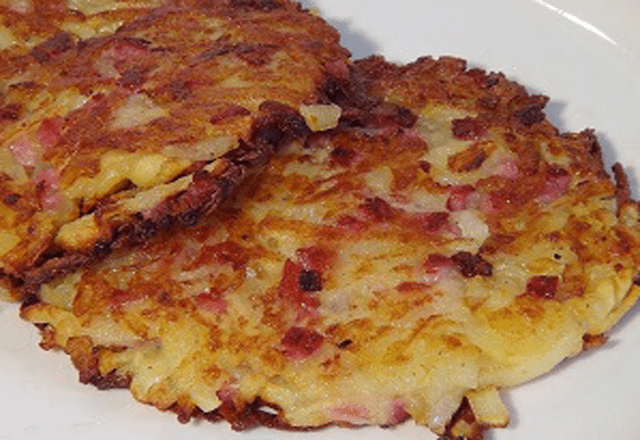 Röstis de Pommes de Terre aux Lardons - Plat et Recette