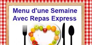 Menu d'une Semaine Avec Repas Express