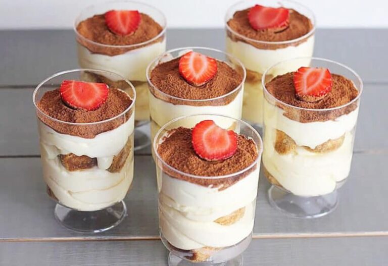 Tiramisu Léger en Verrine WW