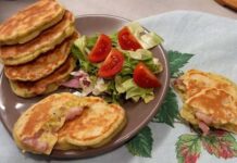 Pancakes Salés aux Lardons ww