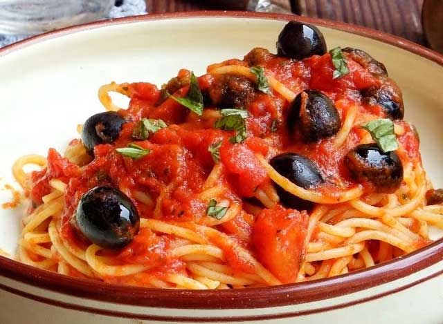 Spaghettis sauce tomate à l'Italienne ww