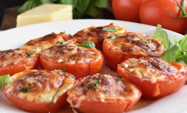 Tomates Gratinées au Parmesan ww