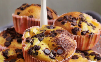 Mini Clafoutis aux Pépites de Chocolat ww
