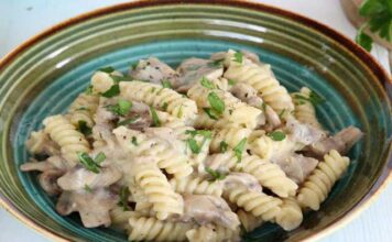 Pâtes au Thon et Champignons ww