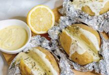 Pommes de Terre à la Sauce Citronnée WW
