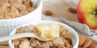 Crumble Léger aux Pommes ww