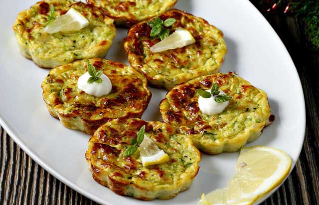 galettes de courgettes fromage blanc WW