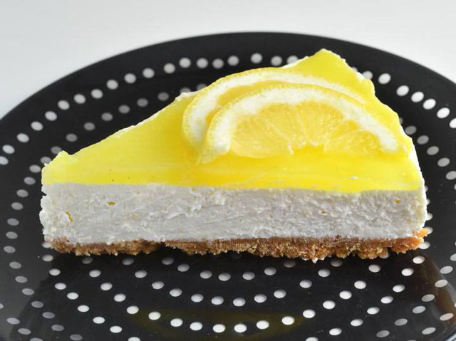 Cheesecake au Citron Sans Cuisson ww