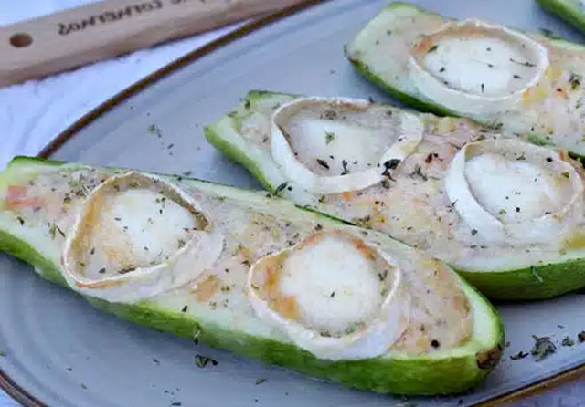 Courgettes Farcies au Chèvre