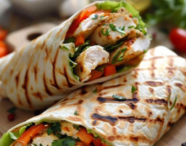 Wrap Léger au Poulet ww