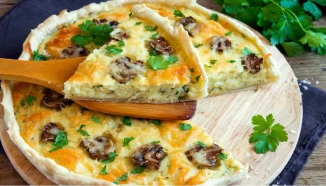 Quiche aux Champignons